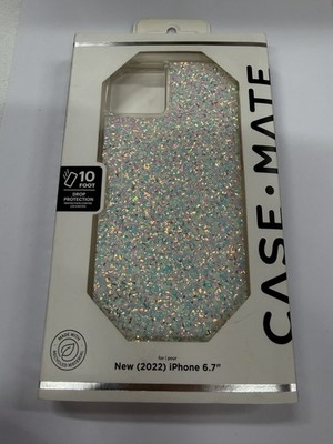 Case-Mate Hard Phone Case for Apple iPhone 2022 14 Plus - Clear/Twinkle Diamond