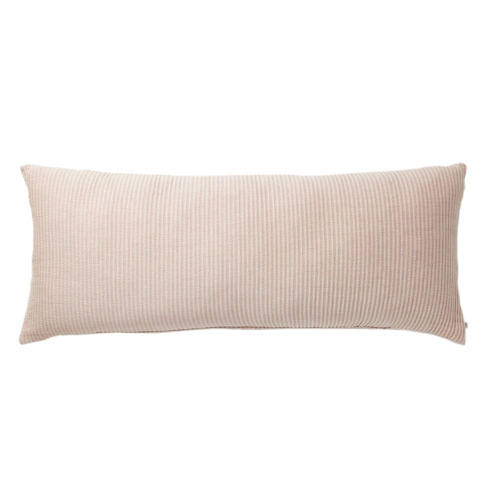 Hearth - Hand 14x36 Textured Wavy Stitch Matelass Lumbar Bed Pillow Clay 6590₽