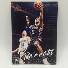 2019-20 Panini Chronicles Luminance RJ Barrett RC #142 NY