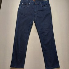 Tommy Bahama Men's 38x32 Blue Jeans Authentic Dark Wash Denim Relax Straight Leg