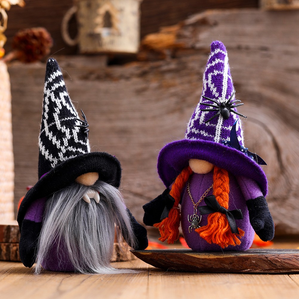 Halloween Gnome Plush Faceless Doll Halloween Table Ornament Party Favor