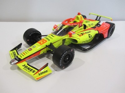 2022 DEVLIN DEFRANCESCO signed INDIANAPOLIS 500 GREENLIGHT 1:18 DIECAST INDY CAR