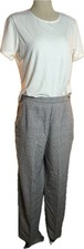 Vintage Plaid Women  s Slacks, Size 27  
