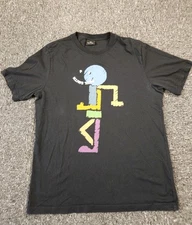 Paul Smith PS T Shirt Men Large Black Walking Man