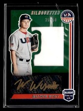 2022 Panini Stars & Stripes USA Matthew Wyatt Jerseys Autograph Auto /50 U4771