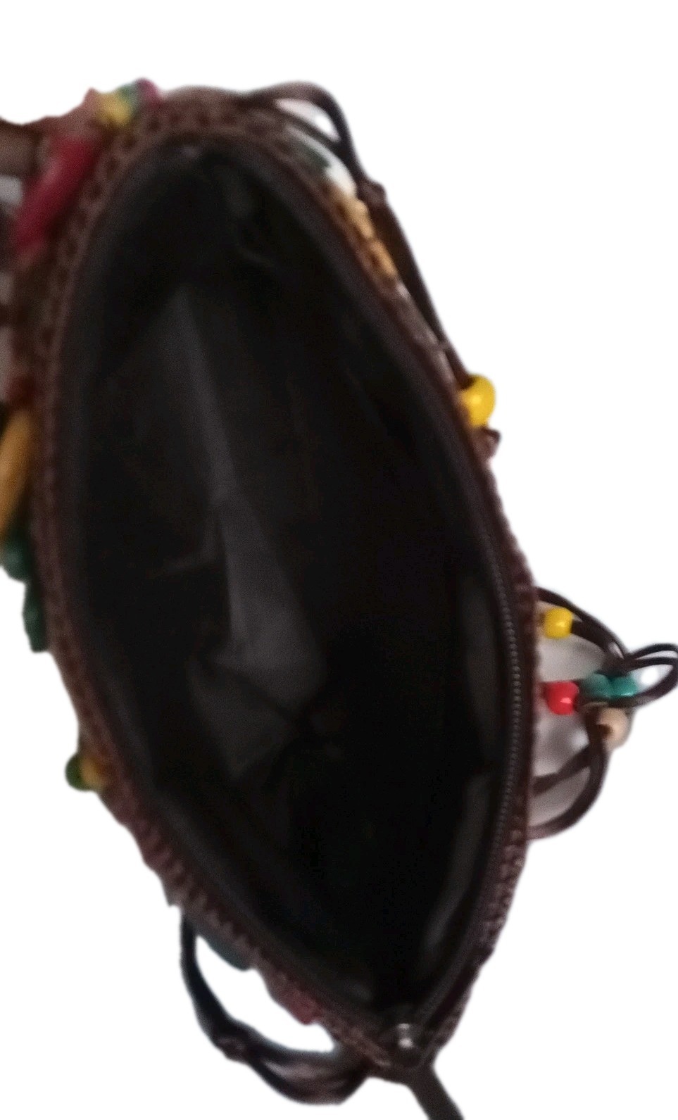 Coconut Shell Multi-colored shell Antigua Crossbo… - image 10