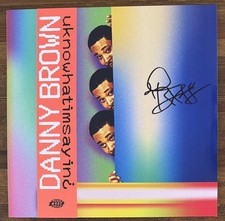 SIGNED Danny Brown ‎uknowhatimsayin¿ Autographed VINYL LP Cover BAS Beckett COA
