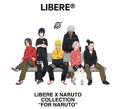 LIBERE x NARUTO Tactical Shell Jacket Shikamaru Model Men's L