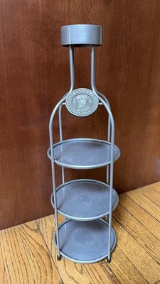 Absolut Vodka Metal Bottle Shaped Advertising Display Stand Mancave Bar