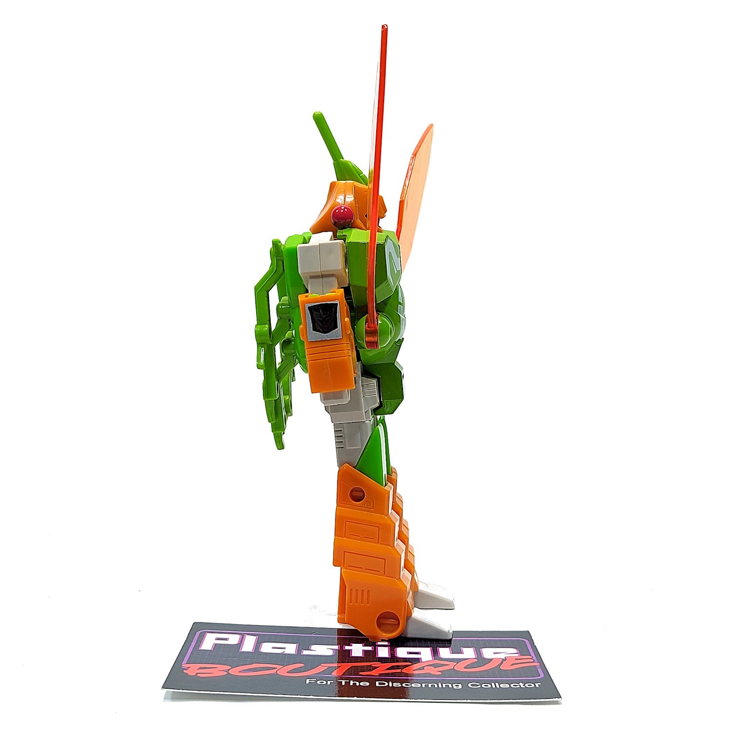 Transformers G1 Venom Deluxe Insecticon COMPLETE AXE GUN STICKER SHEET ACCES...