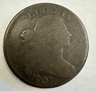 1807 Draped Bust Large Cent — photo from another recent sale