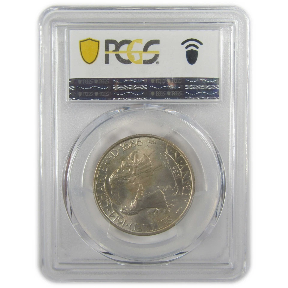 Albany New York Commemorative Half Dollar 1936 MS 65 PCGS SKU:I22015 - Image 2 of 4