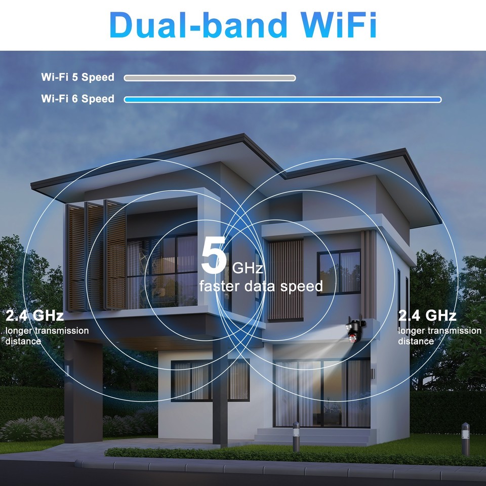 Security Audio System 8MP CCTV Home Outdoor Security AUDIO Camera System 12