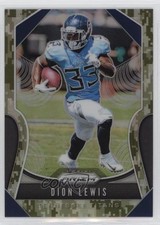 2019 Panini Prizm Camo Prizm 15/25 Dion Lewis #165 2r7