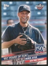 2019 Topps Opening Day 150 Years of Fun #YOF-22 Derek Jeter New York Yankees 67