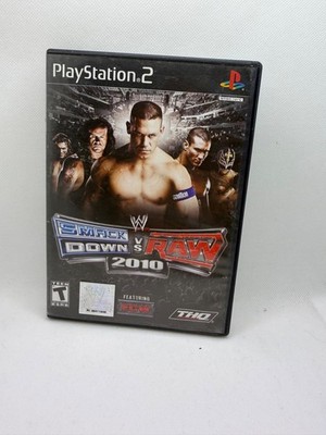WWE Smackdown vs Raw 2010 Featuring ECW (PlayStation 2 PS2) Blk Lbl CIB COMPLETE