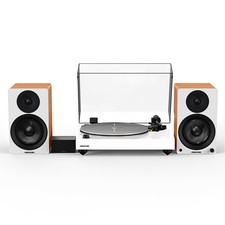 Fluance RT85N Vinyl Turntable, PA10 Preamp, Ai41 Powered 5" Bookshelf Speakers