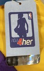 G-III Women's Los Angeles Lakers Puffer Vest Purple Gold NBA 4her NWT Size L — photo 7