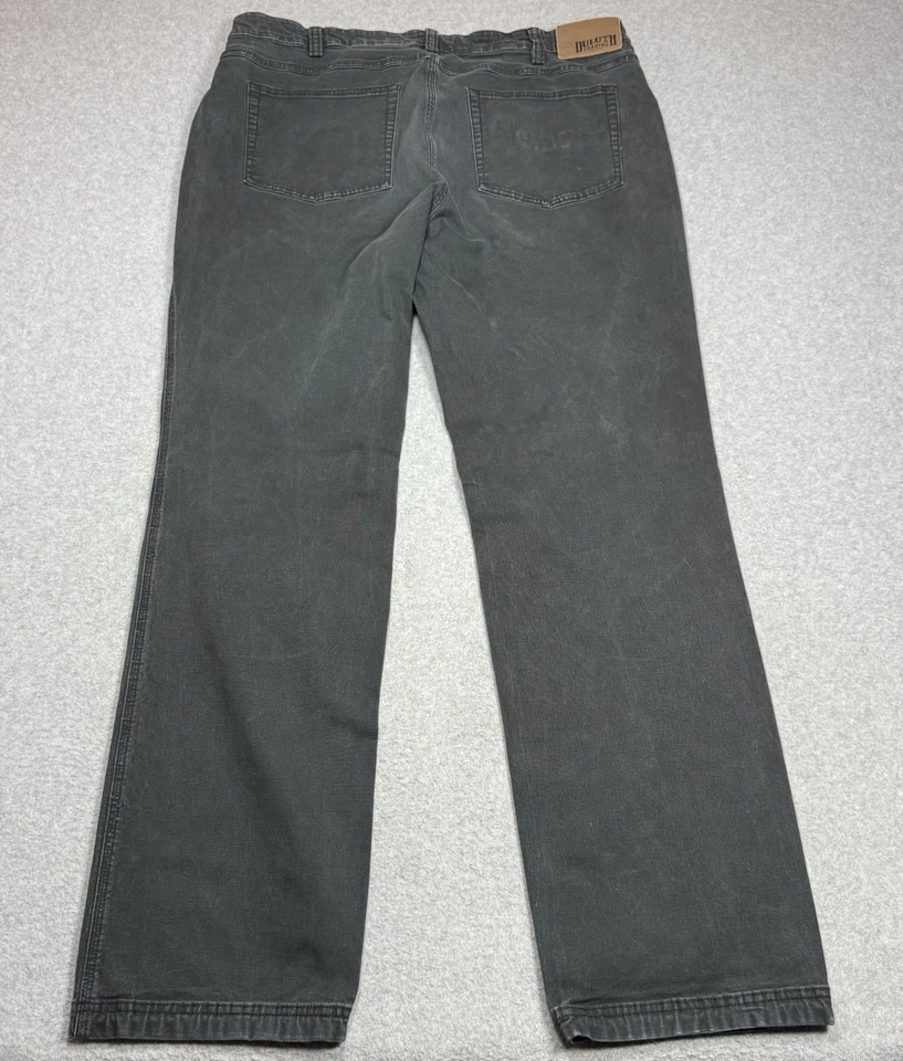 Pantalones de manguera contra incendios Duluth Trading Flex para hombre 38x32 negros elásticos de alta resistencia Foto 4 de 4