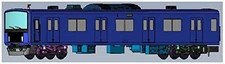 N Gauge Seibu 20000 Series Shinjuku Line 4-Car Add-On Set 6015 Model Train