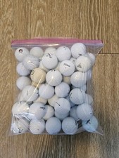 Pack of 45 Used Mixed Brand Golf Balls Callaway Titleist Top Flite Pinnacle Nike