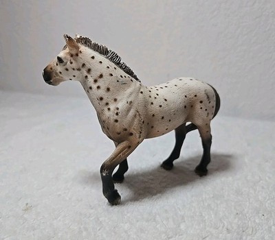 Schleich Spotted LEOPARD KNABSTRUPPER STALLION (2) Horse 2010 Figure