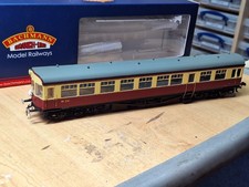 Bachmann 39-575 OO BR Auto Trailer Crimson And Cream BR 1:76 Boxed 