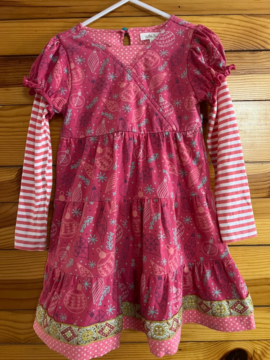 green emerald velvet dress Santa's Sugarplum Ruffle Dress 6Y main image 1