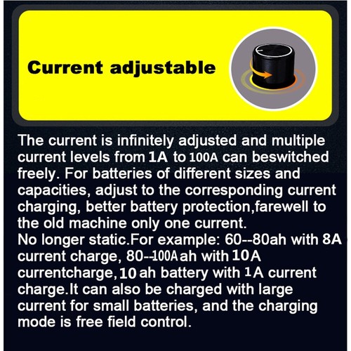 Salida 58.4V Cargador Corriente Ajustable 1A-15A para 16S 48V LiFePo4 Batería Pack - Imagen 13 de 14