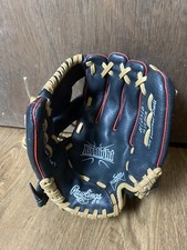 Rawlings Highlight Series Baseball BlackGlove 10.5" Youth RHT H105IB Zero Shock