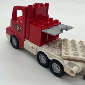 Lego Duplo Legoville Fire Truck Set  Department 5682 Rare Retired Near Complete