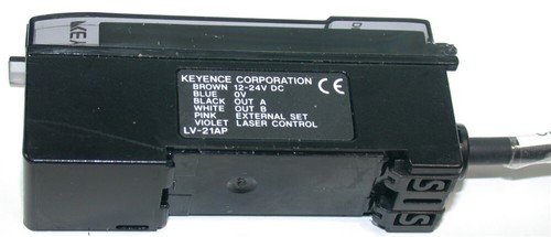 Keyence LV-21AP Digital Laser Amplifier Unit Main Unit - Picture 3 of 3