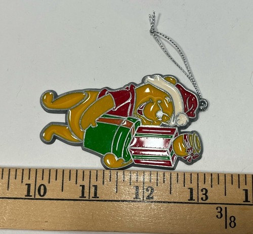 "Adorno navideño vintage de vitral de Winnie the Pooh de Disney Movie Club 3"" de alto" - Imagen 5 de 5