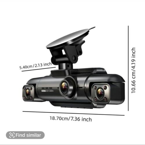 4-Channel 1080P Dashcam Front & Rear & Left & Right, - Picture 2 of 9