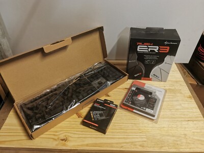 Computer Konvolut - Tastatur - SSD - Headset - Rush ER3 - Emtec 128Gb X250 - LESHP