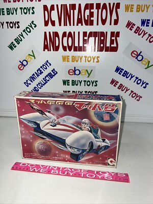Eidai Grip Speed Racer Plastic Mach 5 Model Friction MIb Vintage Japan 70s 80s 