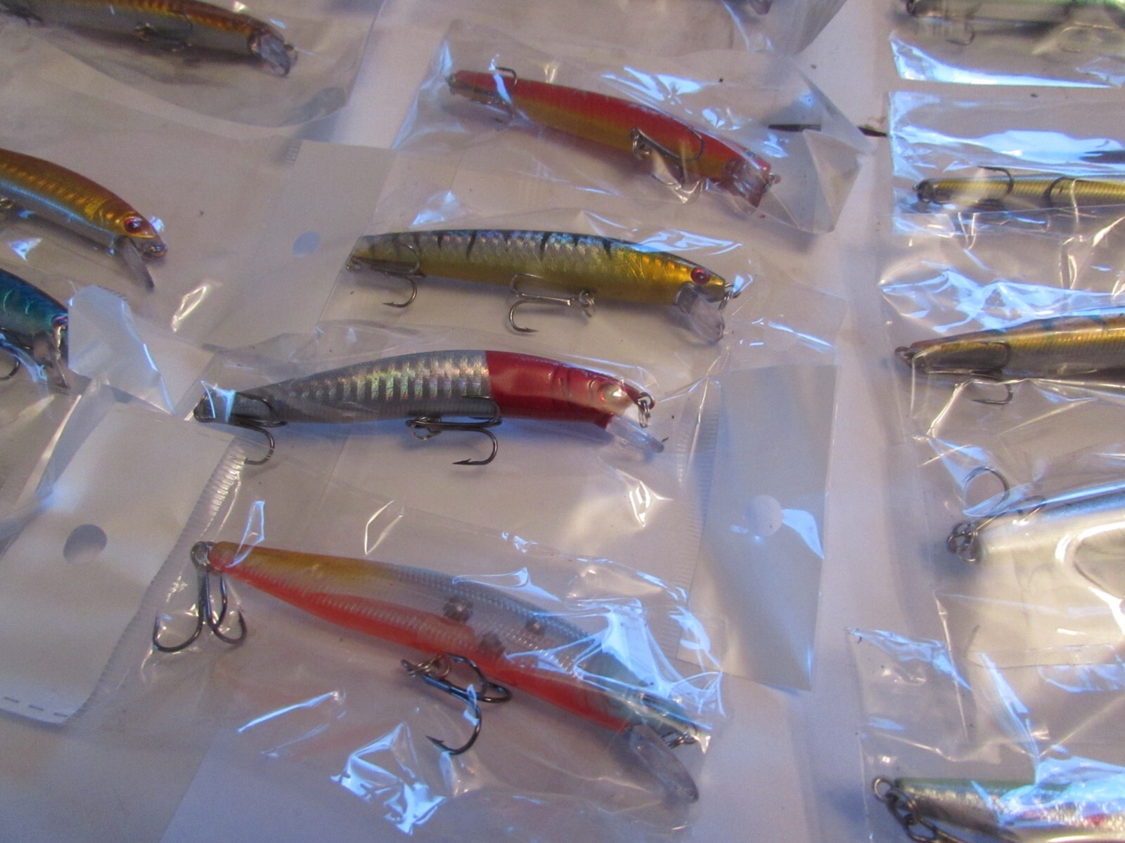 20 new rapala style larger salmon pike fishing lure plugs crankbaits rattlers - Image 8