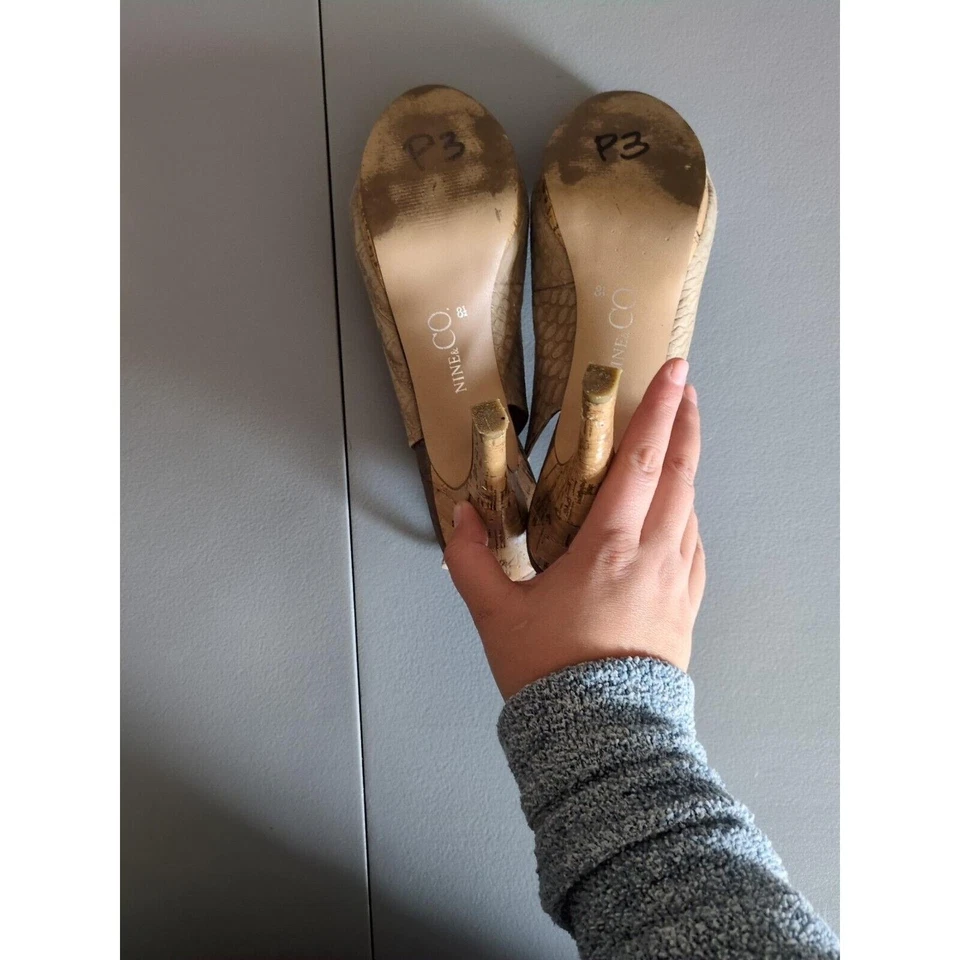 Nine Co 高跟鞋女式 8.5 米 Jjettica — 第 4/4 张图片