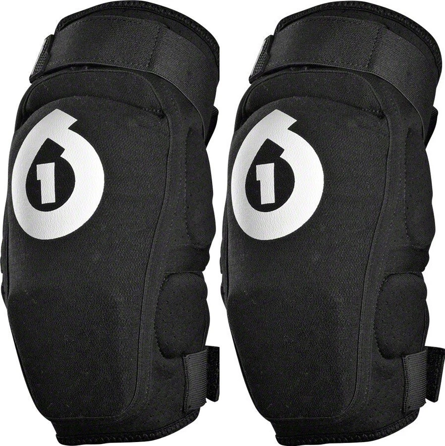 SixSixOne 661 Mountain Bike MTB BMX Hard Elbow Guards Pads - Size M