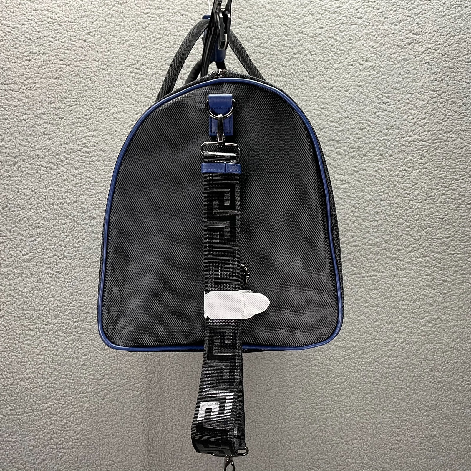 Versace Parfums Duffle Bag Black Navy Blue Weekender Travel Luggage Mens eBay