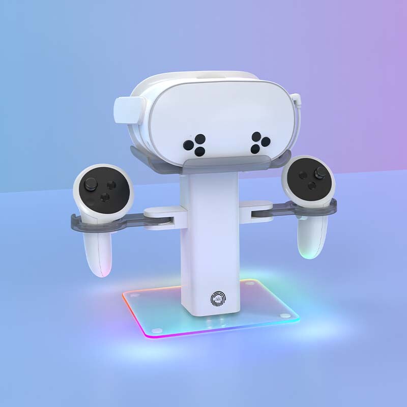 Meta Quest 3 VR Stand with Touch Controllers Display Holder-image