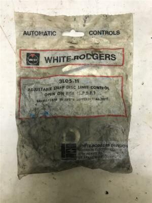 White-Rodgers Emerson 3L05-11 Adjustable Snap Disc Limit Control Range 135-175 