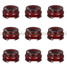 Wholesale Wood Display Stand For 20-60MM Crystal Ball Sphere Globe Stone Holder