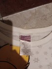 Juniors DISNEY TINKERBELL SPOIL ME snowflakes THERMAL shirt TOP Size Junior... — photo 4