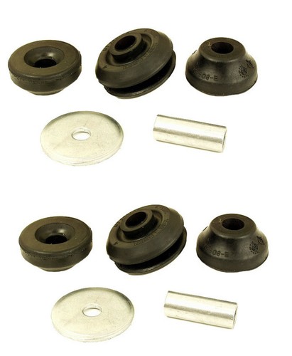 2 KYB Rear Back Left+Right Suspension Strut Shock Bushing Mount Mounting Kit