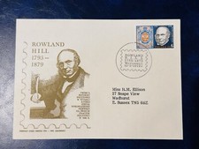 POLAND FDC 1979 ROWLAND HILL S DEATH  100th ANNIVERSARY ⭐