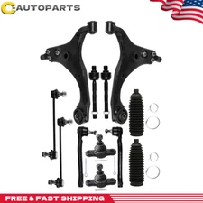 For 2007 - 2011 2012 Hyundai Elantra Front Lower Control Arm Ball Joint Tie Rod