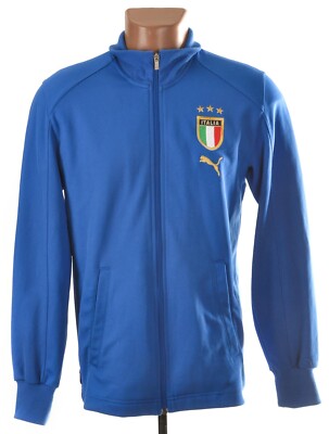 ITALY NATIONAL TEAM 2004/2006 FOOTBALL TRACK JACKET PUMA SIZE S