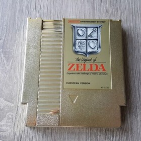Nintendo NES Spiel The Legend of Zelda EEC PAL in OVP (OVP besch&auml;digt)