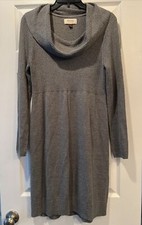 Sonoma Grey Sweater Dress (Size L) - EUC!